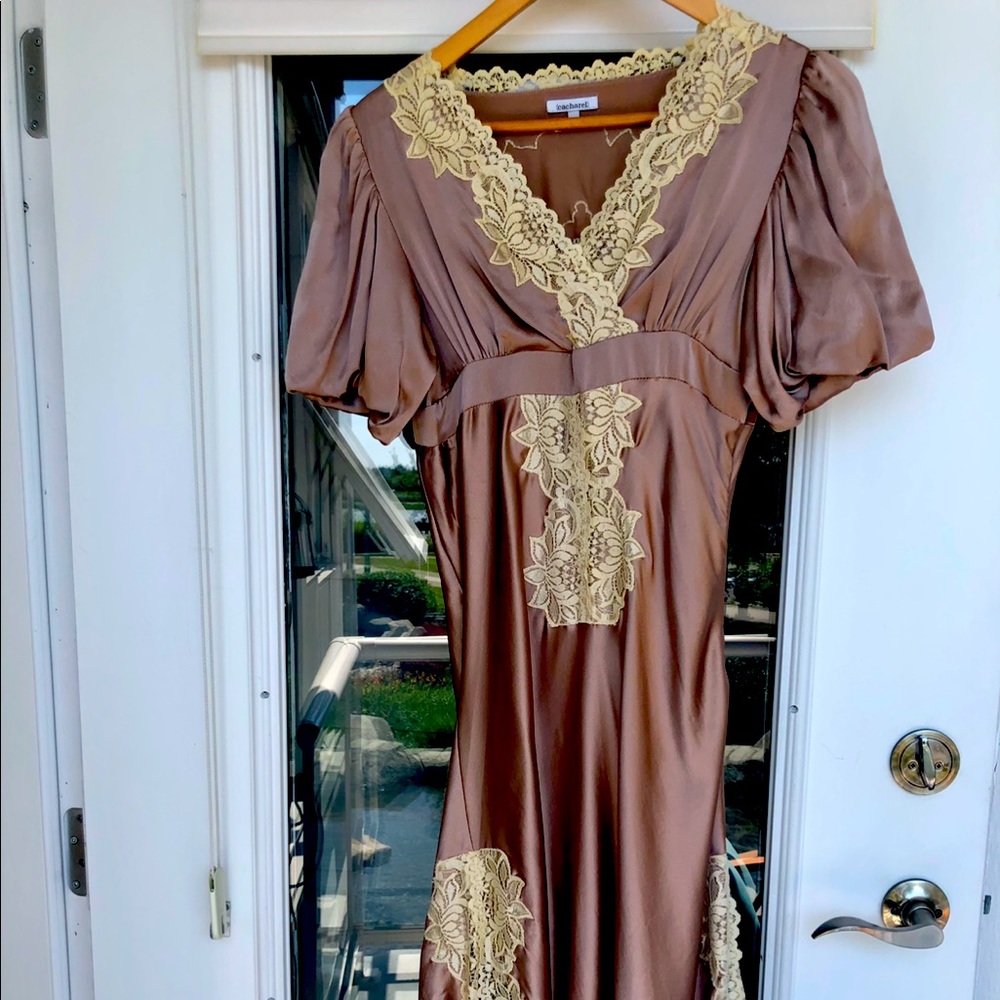 Cacharel silk and lace dress